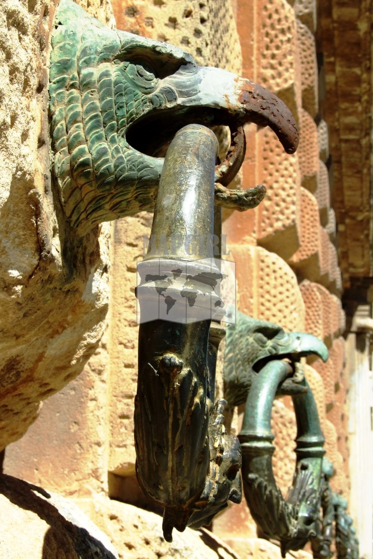 "Alhambra Palace Eagle and Ring Emblem" by Mapgirl - $12.58 "Alhambra Palace Eagle and Ring Emblem" stock image
