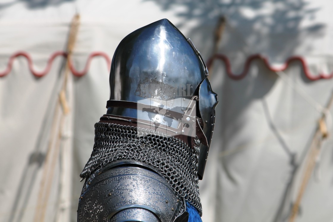 "Chainmail Knight" stock image