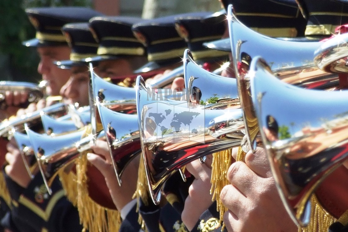 "Shiny Horns" stock image