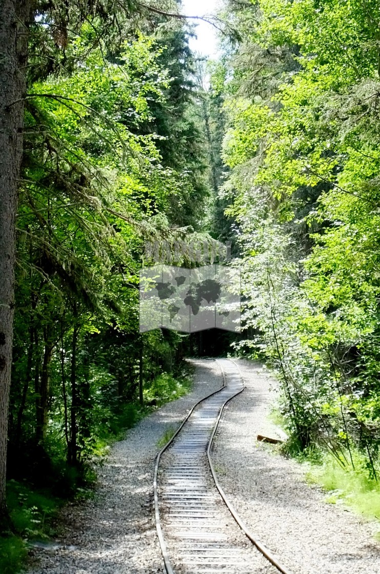 "Rail Portage" stock image