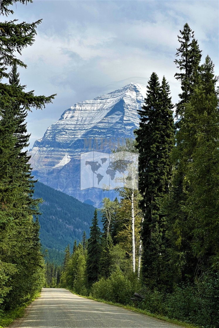 "Mount Robson" by Mapgirl - $12.55 "Mount Robson" stock image