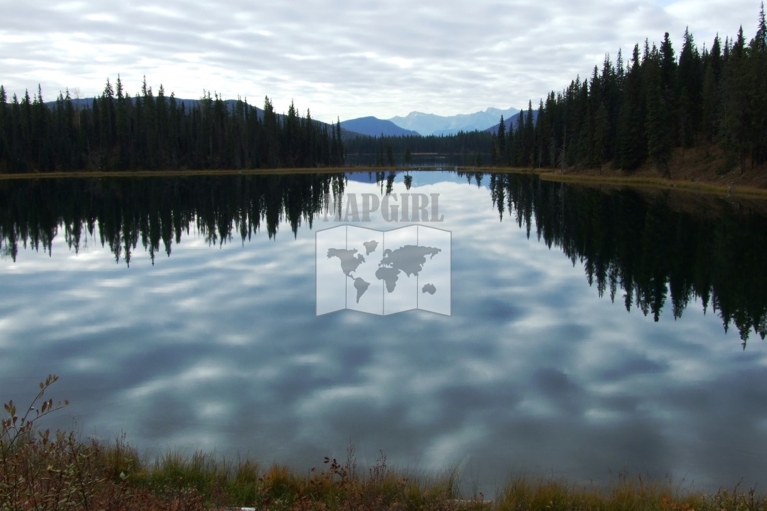 "Cloud Reflection" stock image