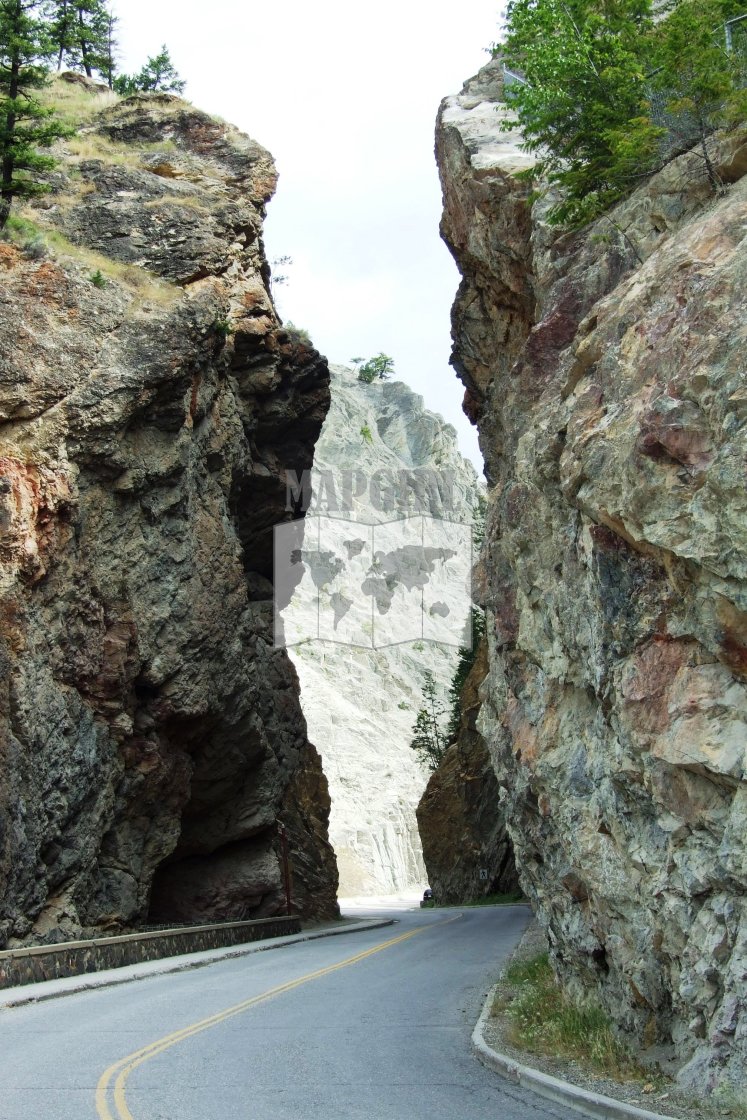 "Sinclair Canyon" stock image