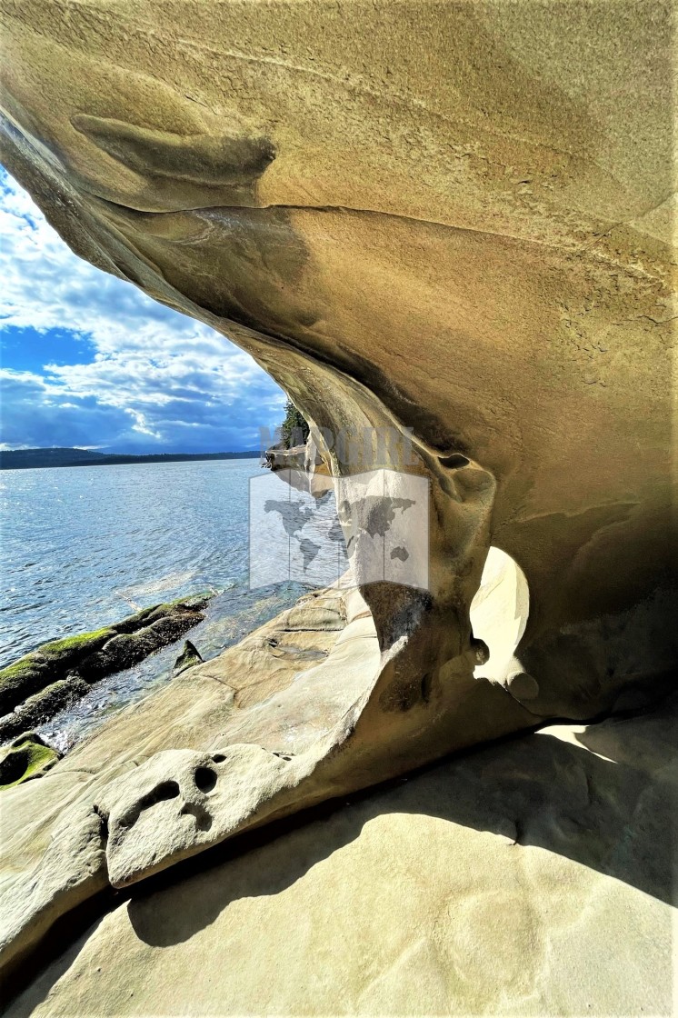 "Sea Caves of Galiano Island 2" by Mapgirl - $12.57 "Sea Caves of Galiano Island 2" stock image