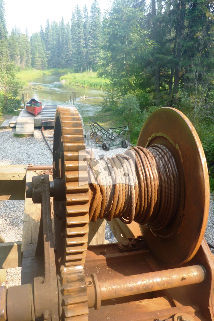 "Portage Crank" stock image