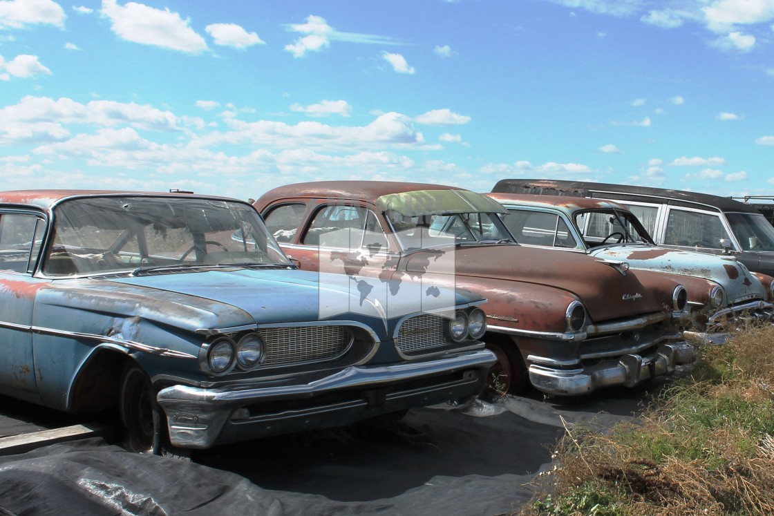 "1950 Car Dreams" stock image