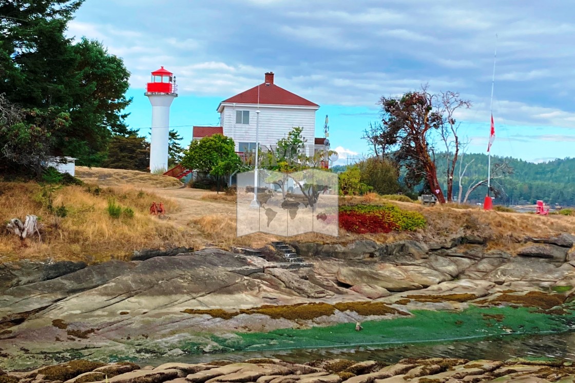 "Active Pass Lighthouse & Keeper's Residence" by Mapgirl - $14.93 "Active Pass Lighthouse & Keeper's Residence" stock image