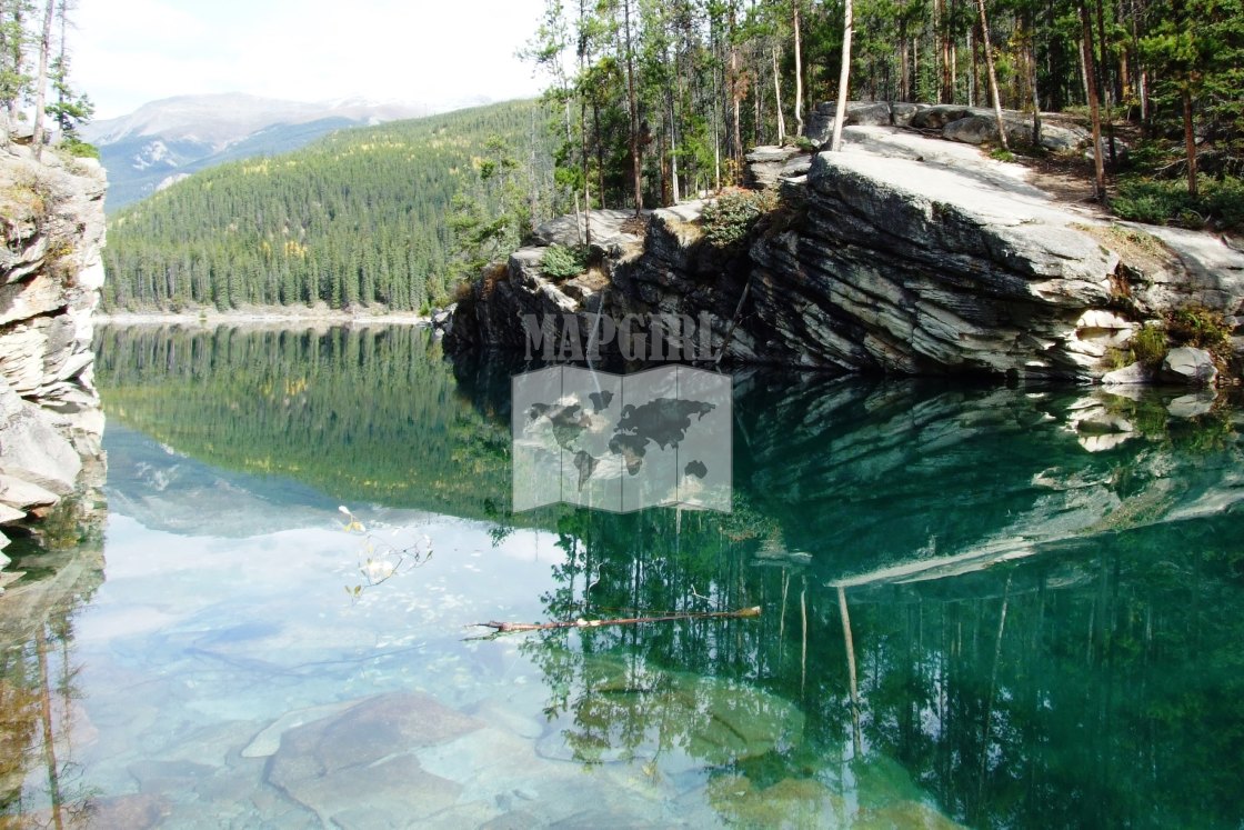 "Horseshoe Lake" stock image