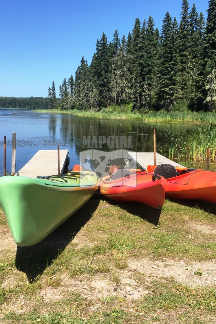 "Time for a paddle" stock image