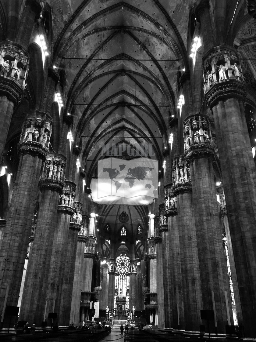 "Duomo Interior" stock image