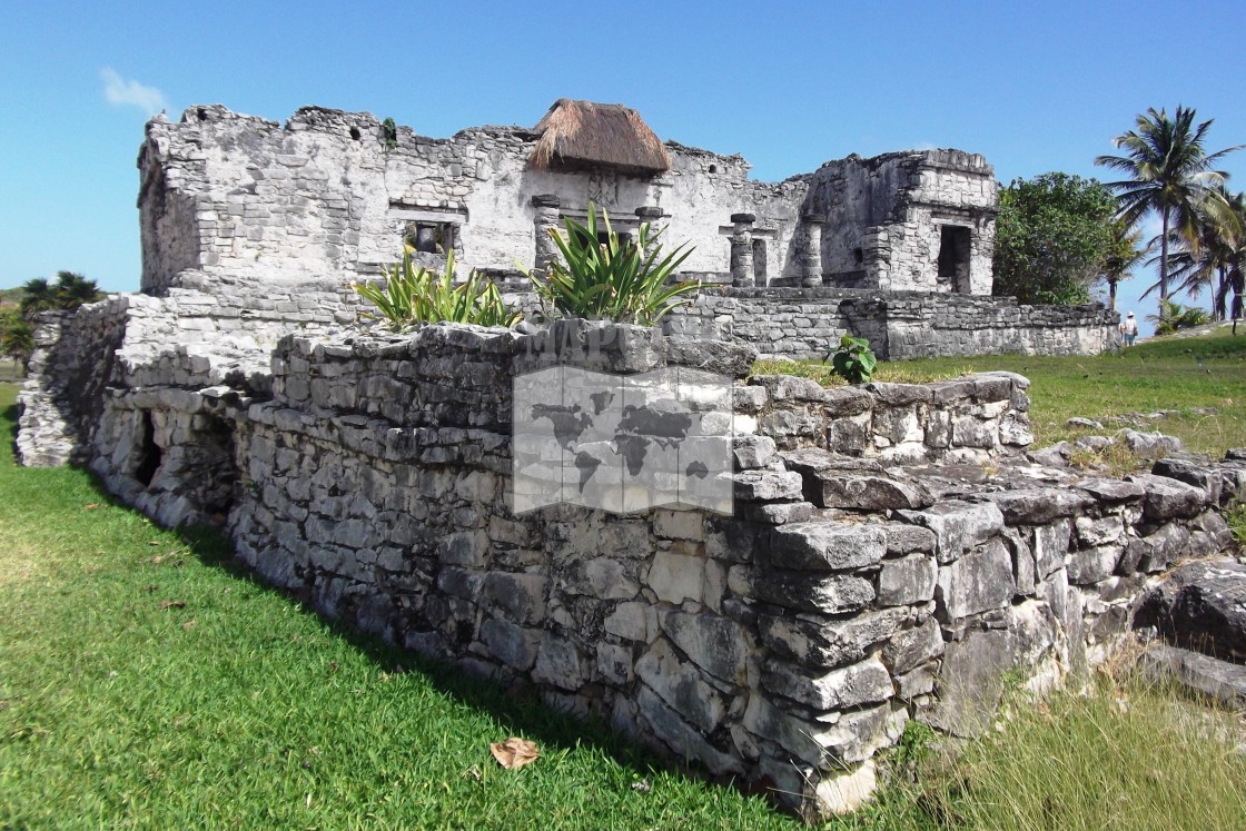 "Tulum Ruins" stock image