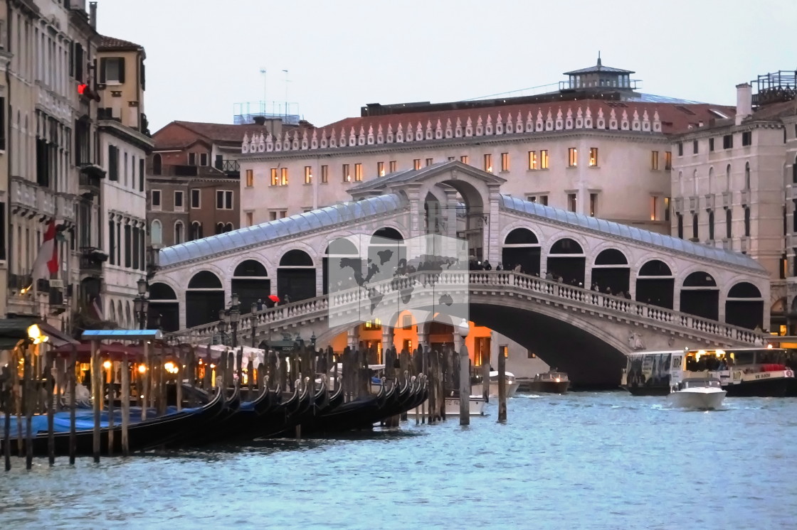 "Dusky Rialto" stock image