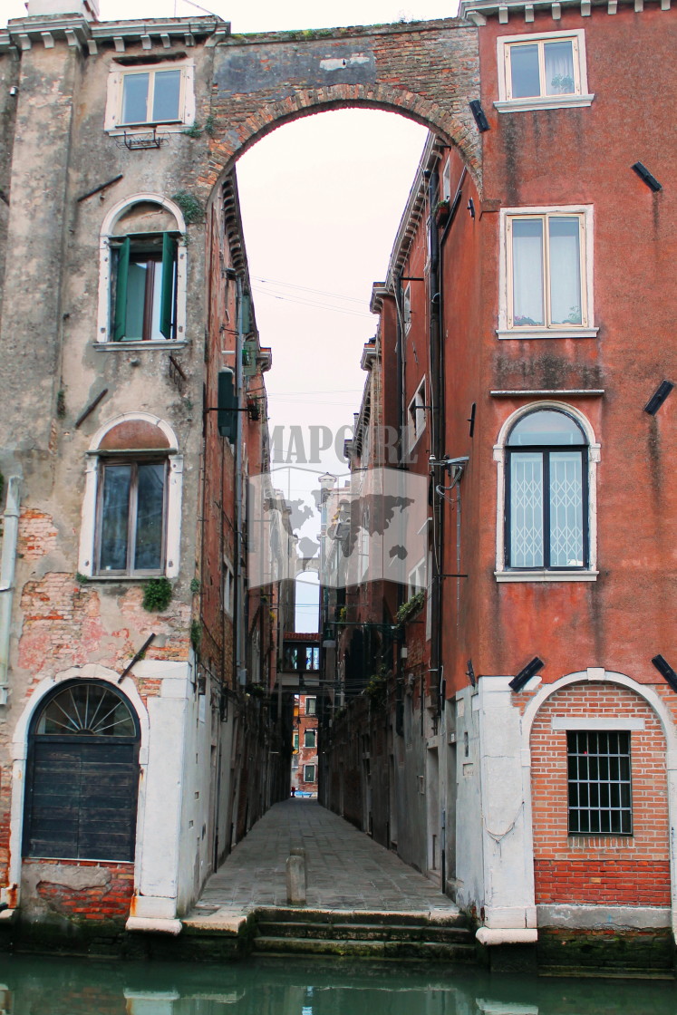 "Narrow Alley" stock image