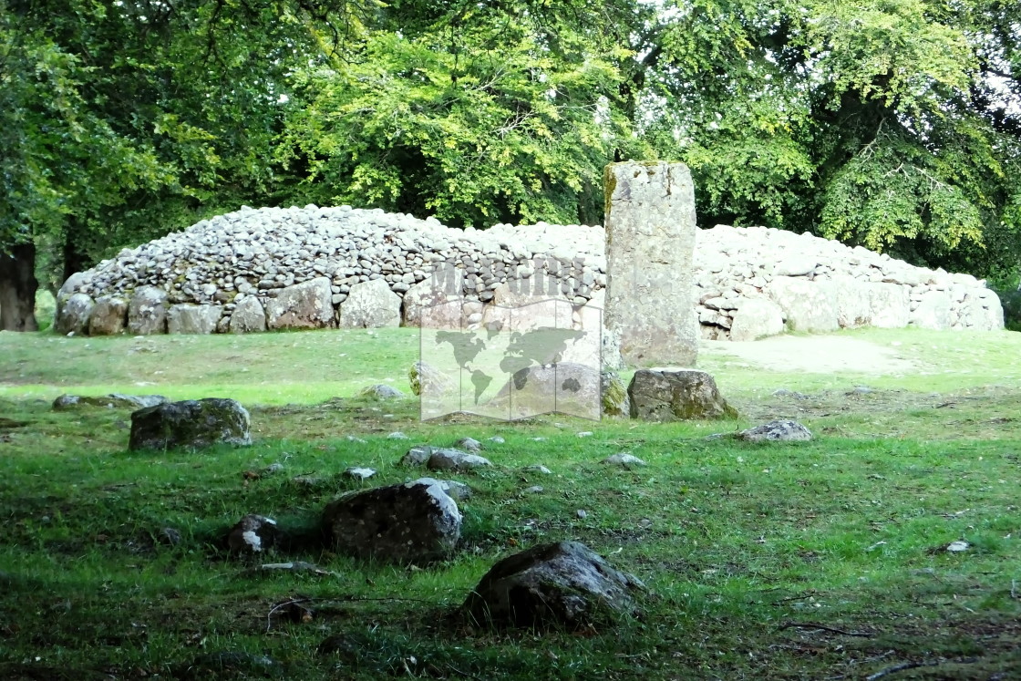 "Clava Cairns" stock image