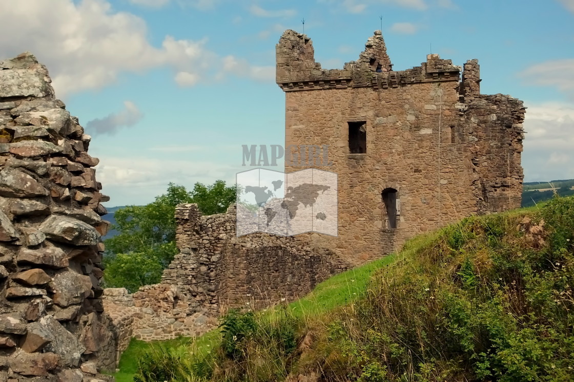 "Urquhart Castle" stock image