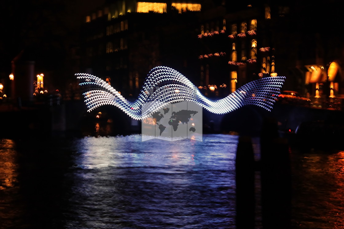 "Light Bridge" by Mapgirl - $14.47 "Light Bridge" stock image