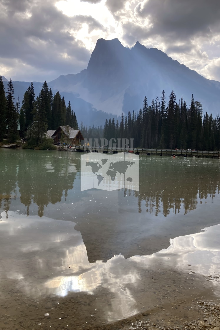 "Emerald Lake" stock image