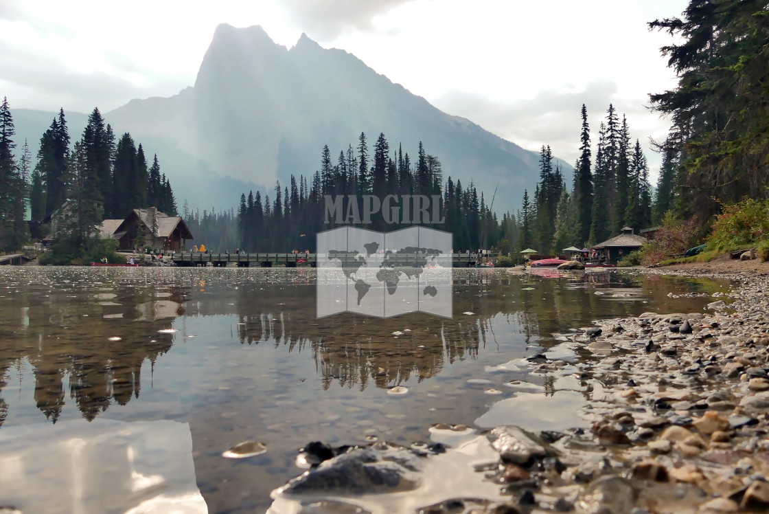 "Emerald Lake" stock image