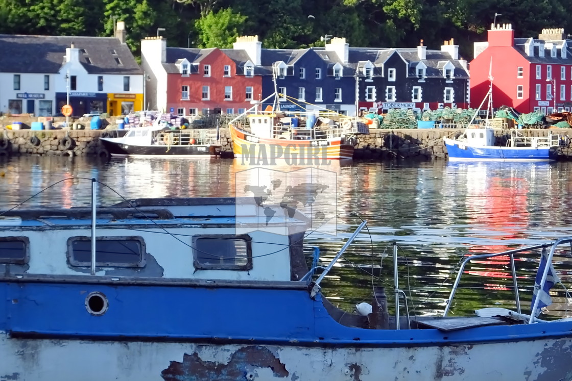 "Idyllic Harbour" stock image