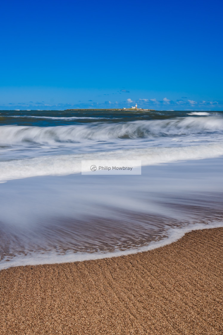 "A spring afternoon in Amble, Northumberland" by Philip Mowbray - £12.00 "A spring afternoon in Amble, Northumberland" stock image