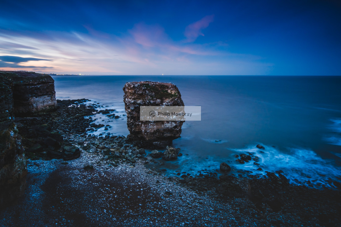 "Looking out towards the North Sea at Marsden Bay, England" by Philip Mowbray - $14.79 "Looking out towards the North Sea at Marsden Bay, England" stock image