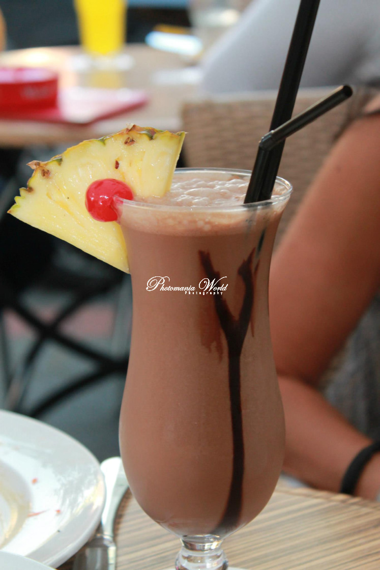 "Chocolate drink" stock image