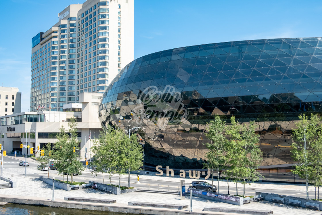 "Shaw Centre in Downtown Ottawa" by Colin Temple - £4.04 "Shaw Centre in Downtown Ottawa" stock image