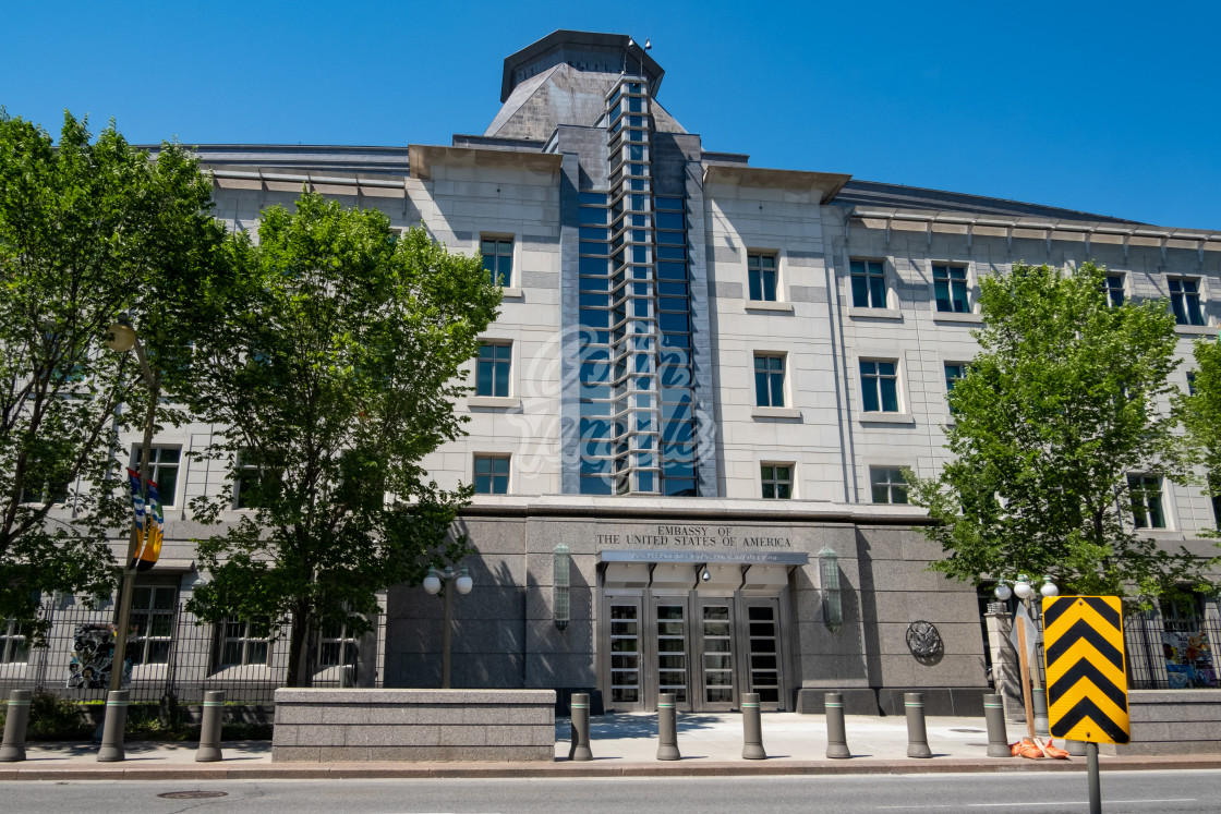 "U.S. Embassy in Ottawa, Canada" by Colin Temple - £4.04 "U.S. Embassy in Ottawa, Canada" stock image