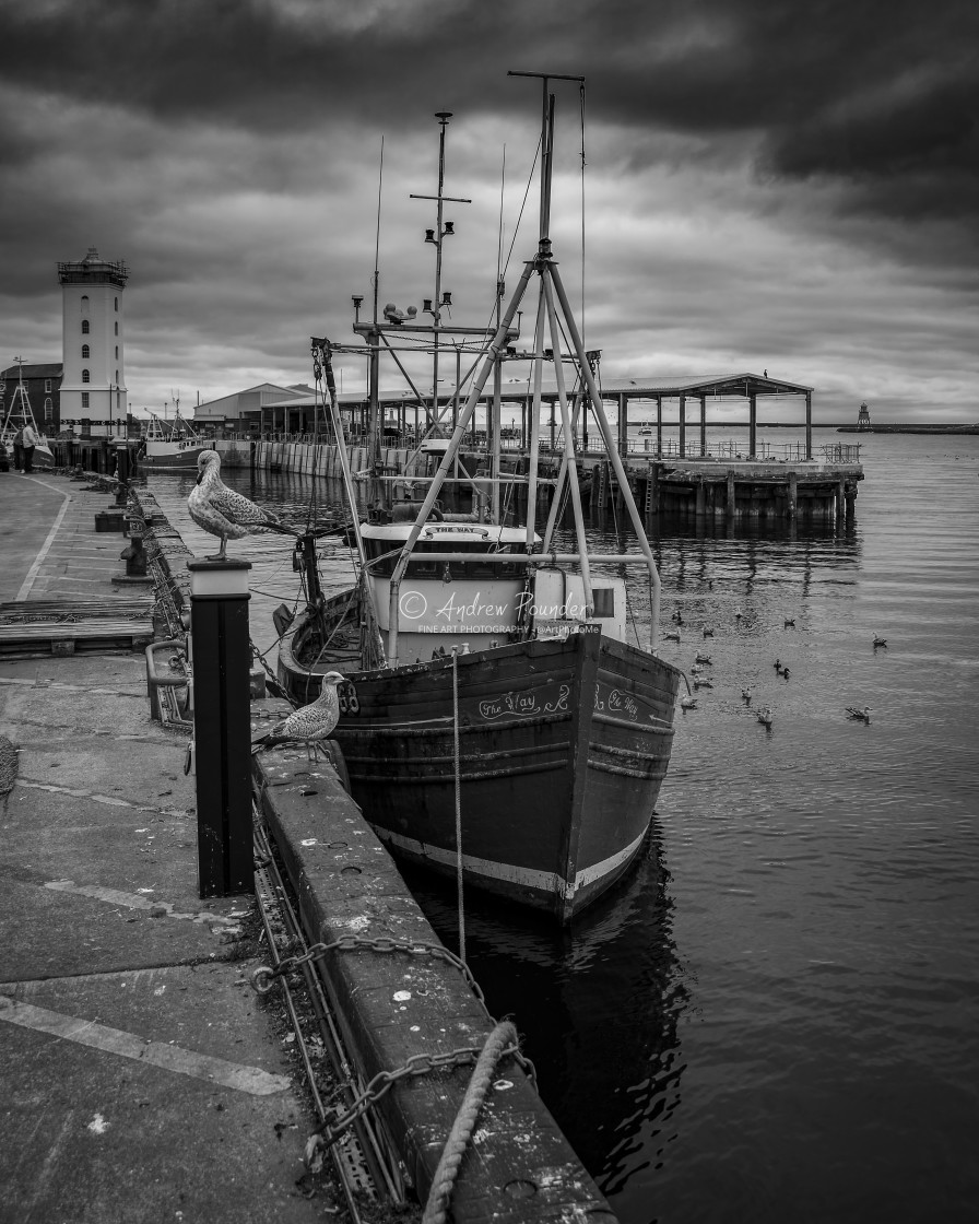 "North Shields "The Way"" stock image