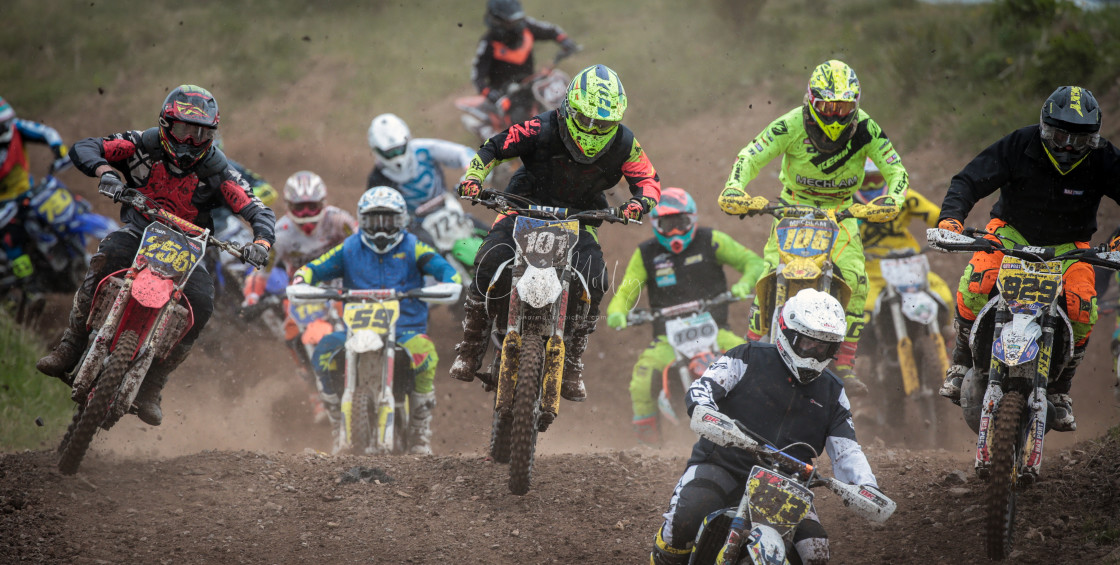 "Motocross race" stock image