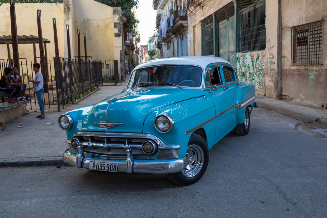 "Cuban cars" stock image