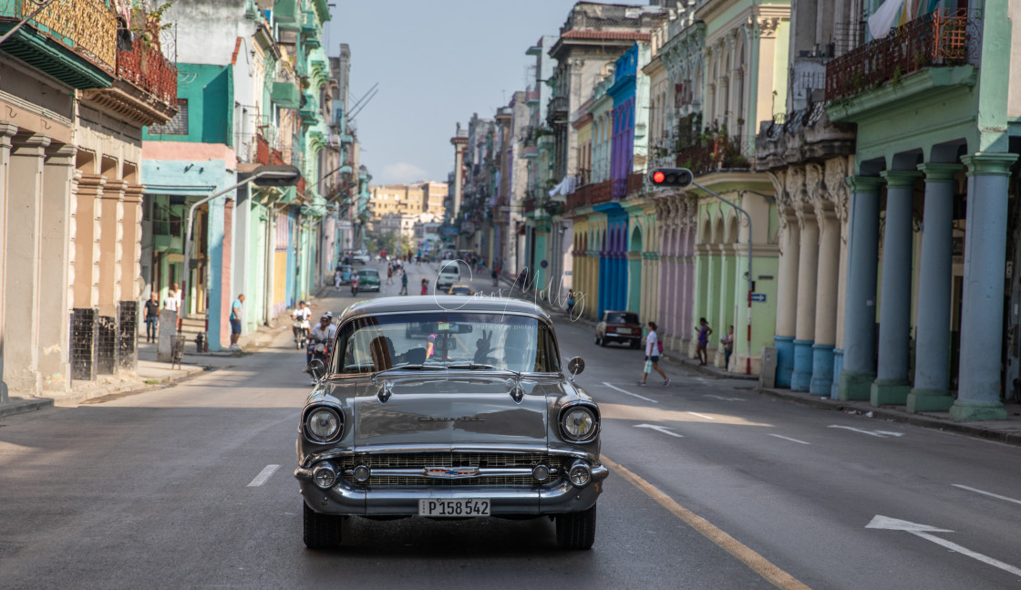 "Old cars of Havana" stock image