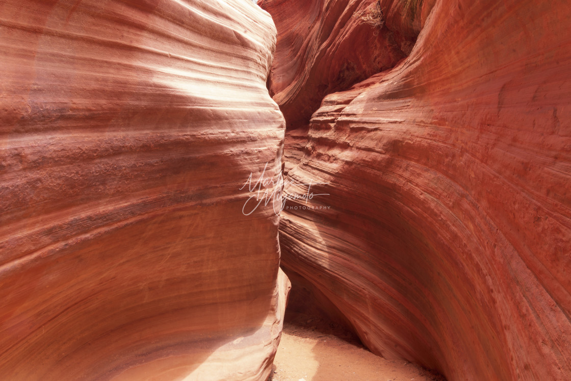 "Peek-A-Boo/Red Slot Canyon, Utah V" stock image