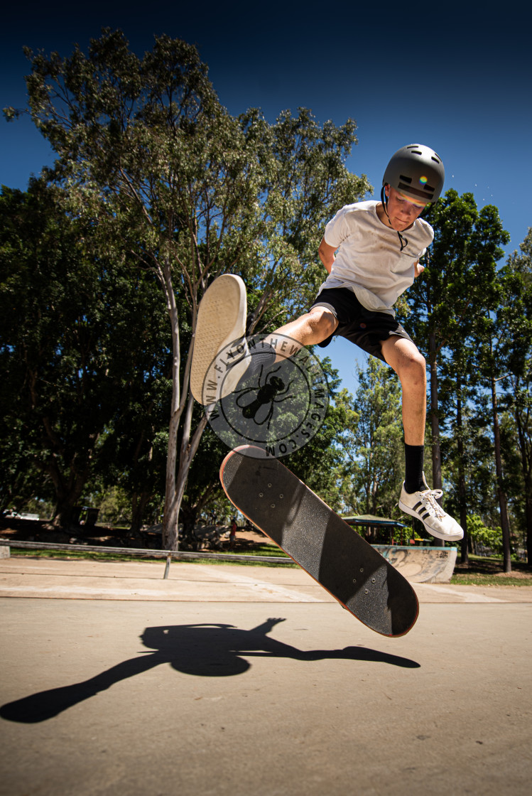 "Flipping Tricks" stock image