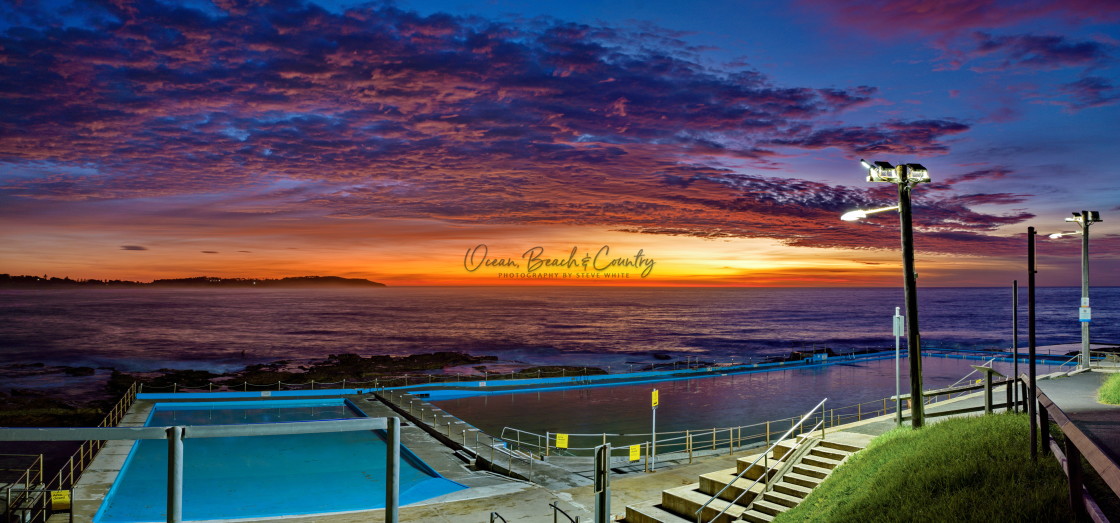 "DEE WHY ROCKPOOL - 1" stock image