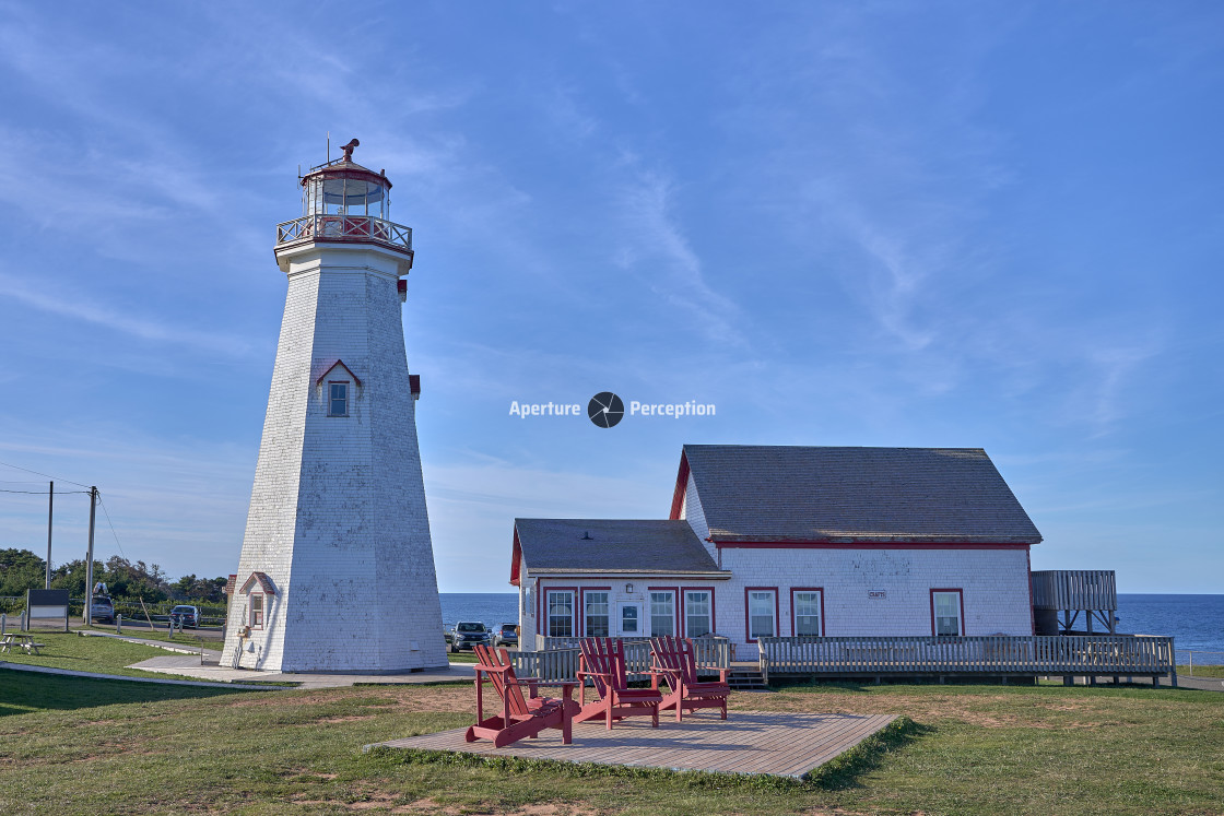 "East Point Lighthouse" stock image