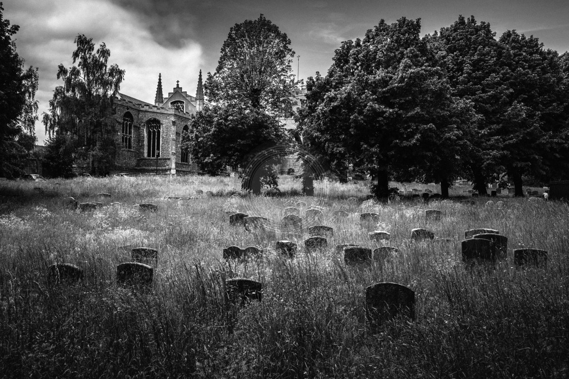 "The Great Church Yard" by Urban Photo Lab - £13.50 "The Great Church Yard" stock image