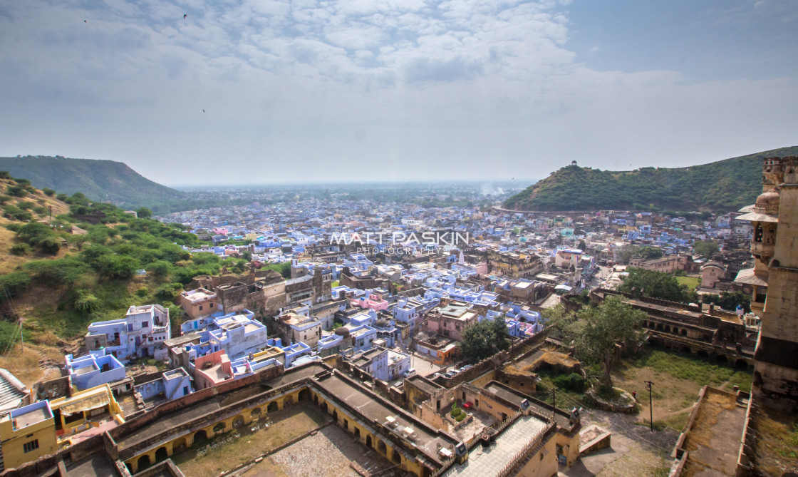 "The City of Bundi" stock image