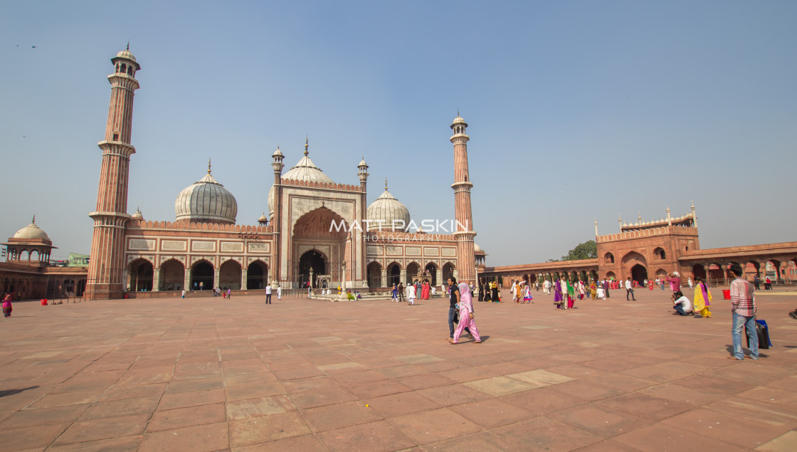 "Jama Masjid." stock image