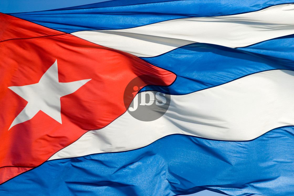 "Cuban flag" stock image