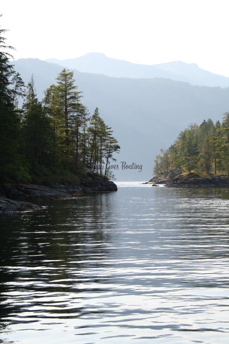 "Westcoast Water Scene" stock image