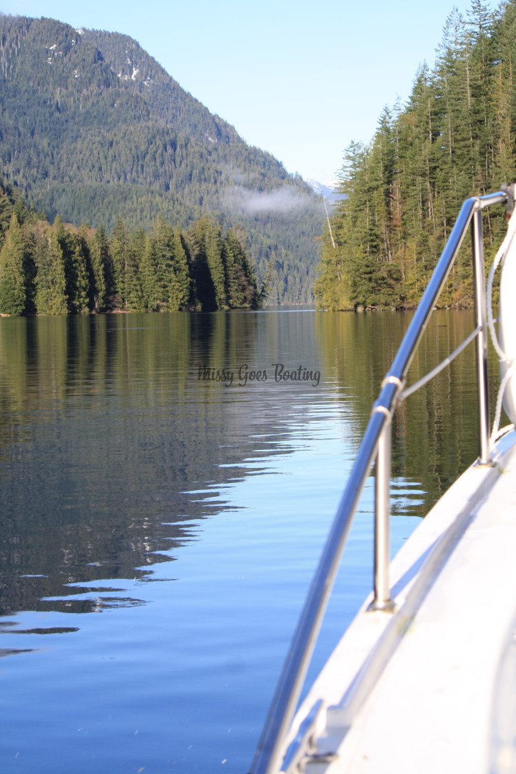 "Travelling to Wigwam on my Boat" stock image