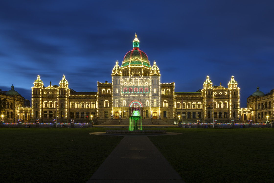 "Parliament Building lights" by Don Craig - £15.00 "Parliament Building lights" stock image