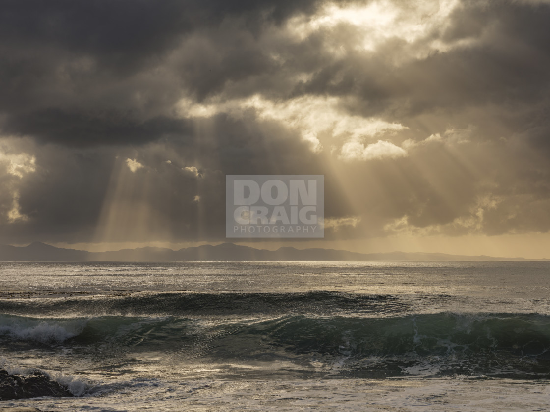 "Strait storm" by Don Craig - £15.00 "Strait storm" stock image