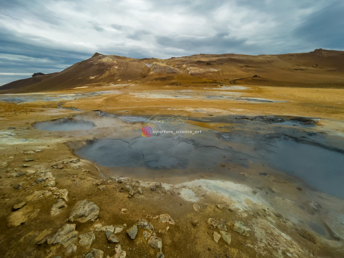 "Iceland - Fire 40" stock image