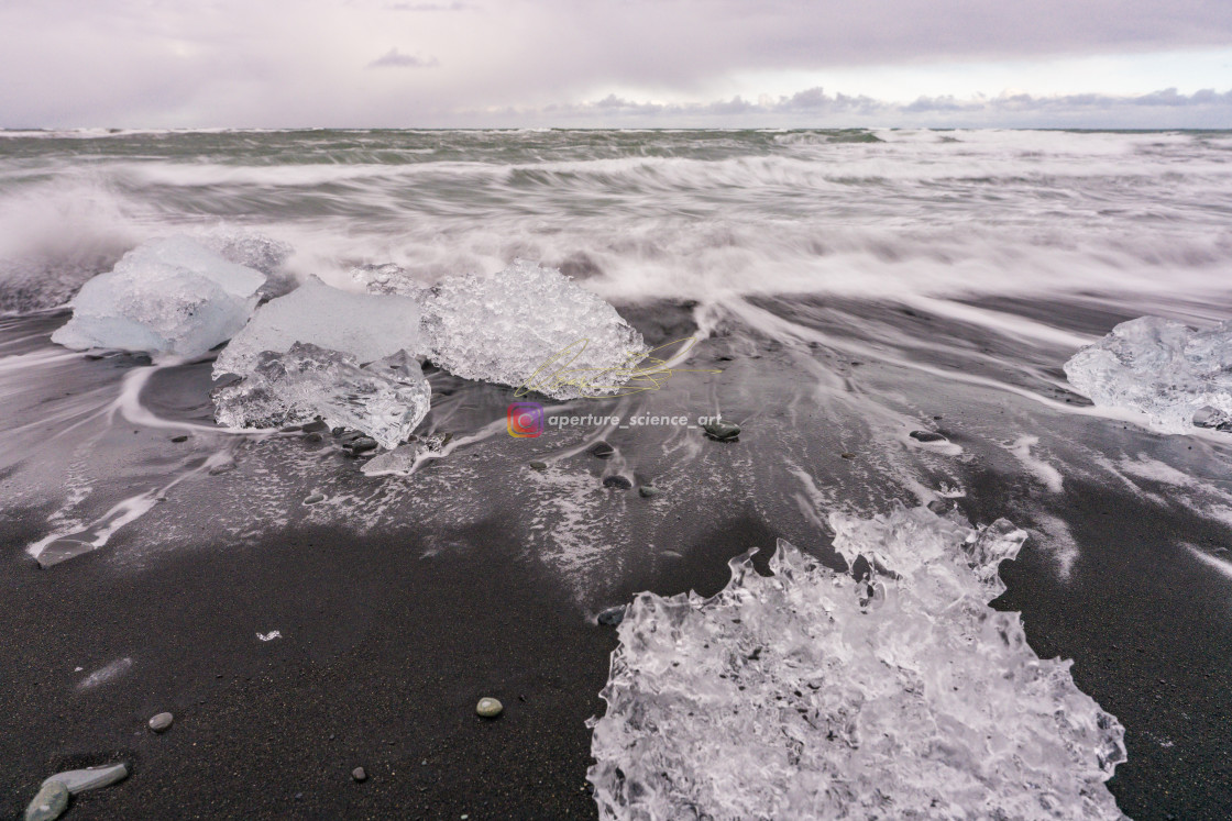 "Iceland - Ice 17" stock image