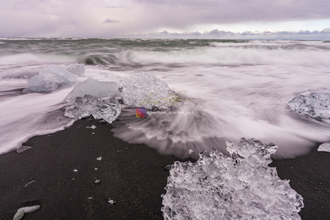 "Iceland - Ice 29" stock image