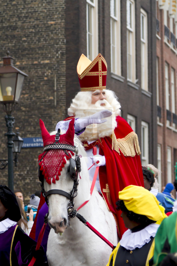 "Saint Nicolaas" stock image