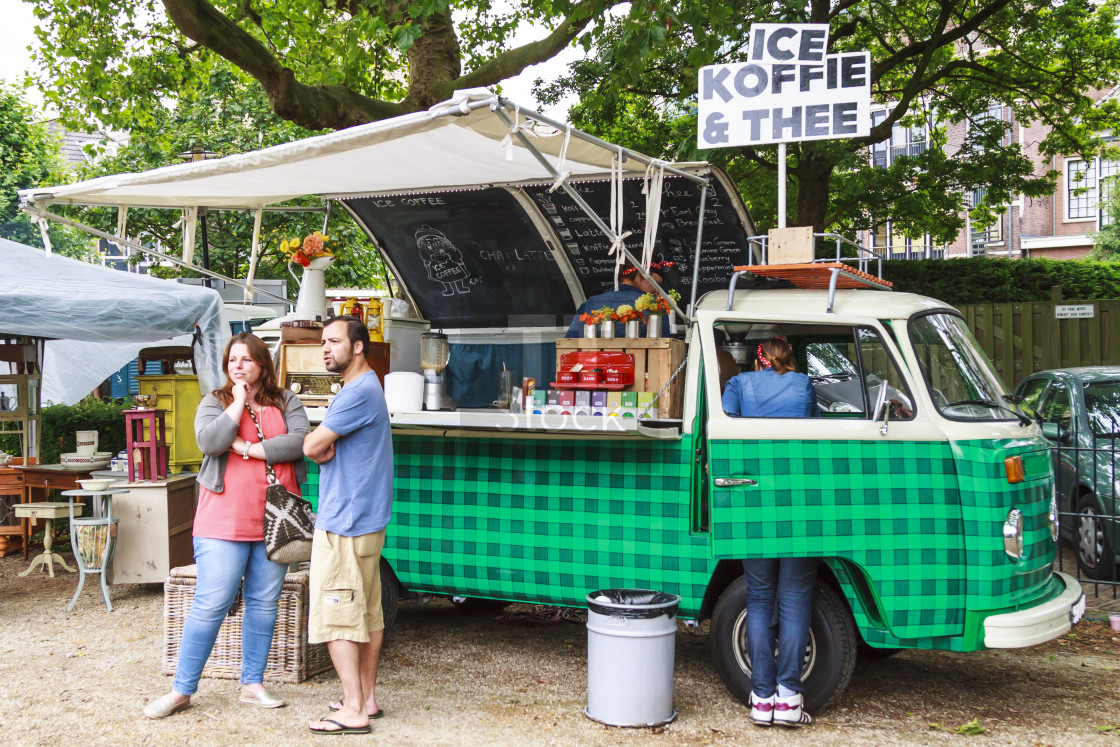 "VW food truck" stock image