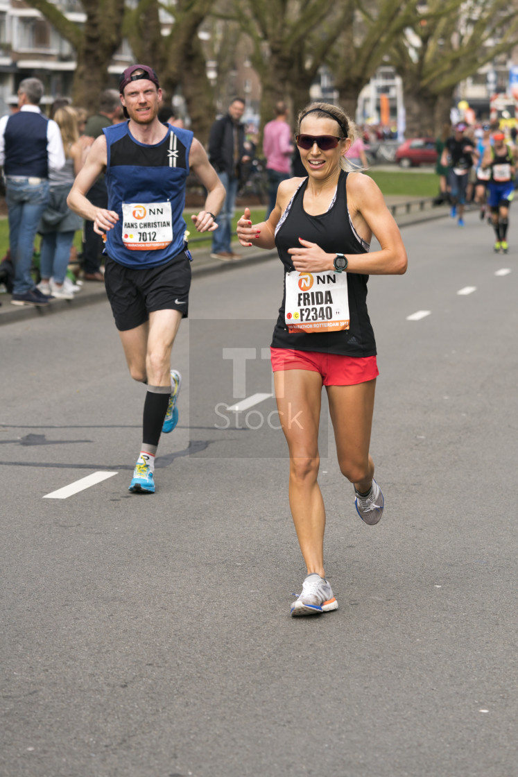 "Make it to the finish" stock image